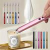 Rechargeable USB Igniter Creative Kitchen Torch for Candles, Windproof Lighter Unique Cooking Gadget