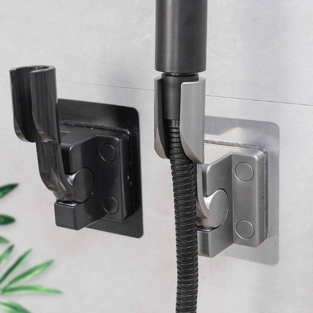 Multi-angle Adjustable Shower Bracket Self-adhesive Bathroom Accessories New Shower Head Holder