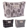 Cotton And Linen LargeCapacity Cosmetic Bag Multifunction Travel Cosmetic Bag