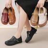 Women's Casual Platform Loafers Shoes Comfortable Work Business Shoes Leather Slip On Shoes for Women Flats Driving Walking Dress Shoes Penny Loafers