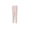 Formstripe Logo Printed Solid Color Cuffed Sweatpants Knitted Sports Pants Women Bottoms Pink 534419-36