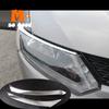 Eyebrow Cover Front Lamp Trim ABS Chrome 2014 2015 2016 For Nissan XTrail T32 Car Accessories X-Trail Rogue Head
