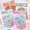Visual Stacking 3D Landscape Sticker Plus Size Sticker Cabin Scene  Student Kid Child
