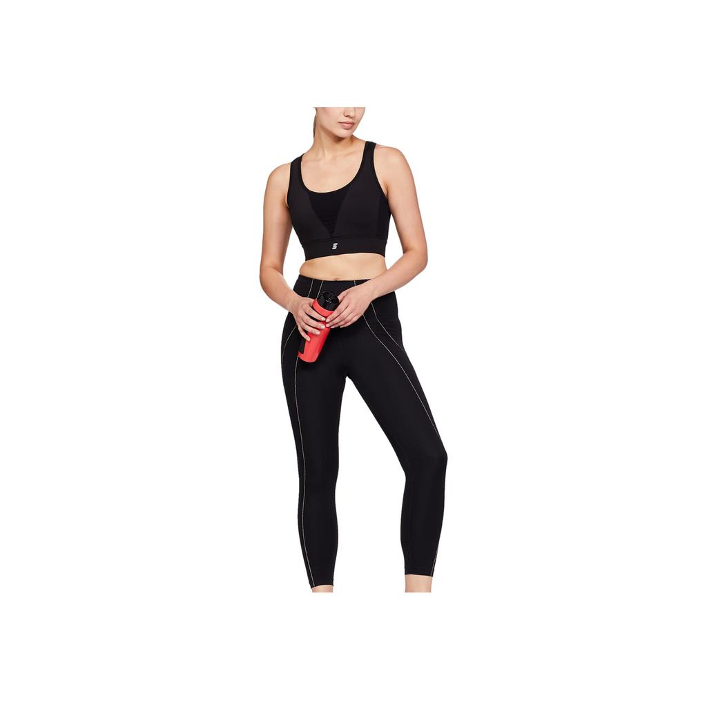 Nike Dri-Fit Striped High-Waisted Tight Drying Breathable Sports Leggings Women Leggings Black DD5773-010