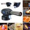 1PC Amazing Blow Torch Butane Gas Flamethrower Burner Welding Auto Ignition Soldering BBQ Outdoor Store