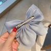 Hair Accessories Ponytail Clip HairBands Barrettes Satin Hair Ties Bow Hairpin Bowknot Hairclips