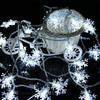 Snowflake LED String Lights Fairy Lights LED Lights Battery/USB Powered Garland New Year's Christmas Decorations Noel Navidad