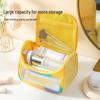 Large Capacity Transparent PVC Makeup Bag - Portable, Waterproof Travel & Swim Wash Bag