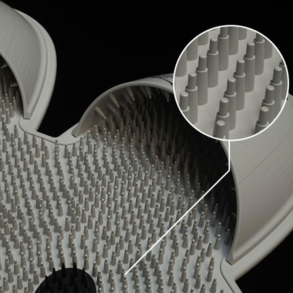 Creative Massage Shower Pad Cute Non-slip Bath Rug Shower Foot Scrubber Mat Bathing Accessories