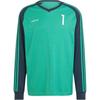 Originals Ss25 Jersey Logo Stripe V-Neck Long Sleeve T-Shirt Men Tops Green JC8373