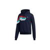 Adidas Originals Trefoil Ripple Print Hoodie Men Hoodies Blue FM1518