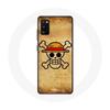 Case - MANIACASE - Samsung Galaxy S20 Plus - Soft - White - One Piece Manga Skull