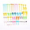 52Pcs Mini Cartoon Animal Fruit Fork Children Dessert Fork Party Decoration