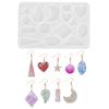 Silicon Earring Necklace Pendant Resin Mold Diy Making Jewelry Epoxy Mould Craft