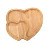 Cute Heart Shaped Plate Serving Tray Platter Cheese Board Salad Cake Plates Decoration Household Multi-function Trays Home Decor