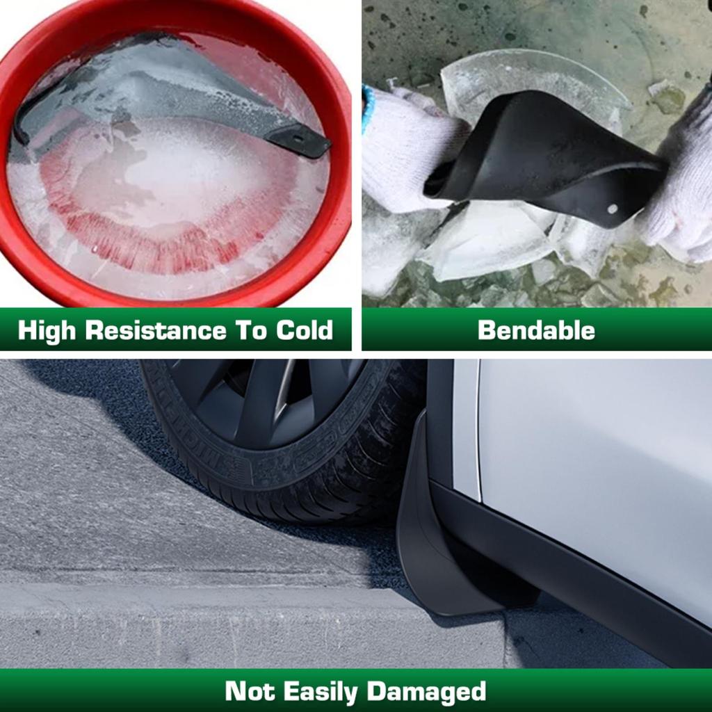 4PCS Car Mud Flaps Splash Guards Mudguards Car Mud Flaps Compatible with Bmw 7 1996 1997 1998 1999 2000 2001 2002 2003 2004