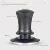 Coffee Tampers 15lb Spring Loaded Coffee Tamper Ripple Base Aluminum Self Leveling Espresso Tamper Coffeeware 51mm 53mm 58mm