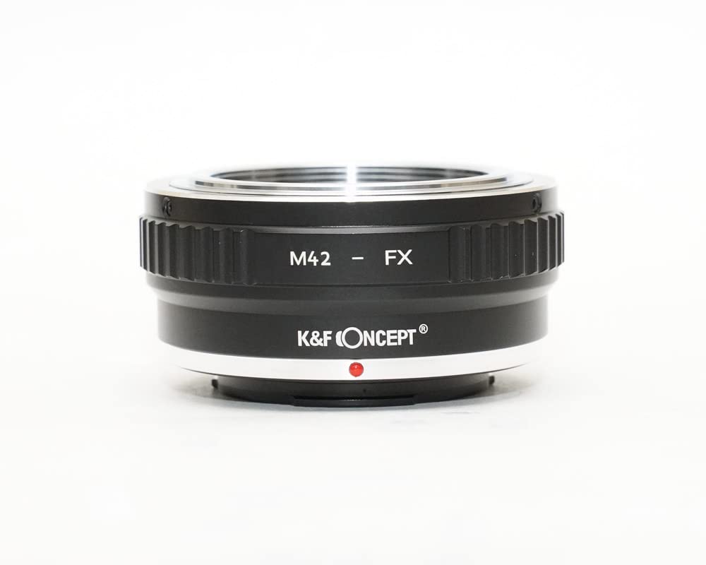 CONCEPT M42 Mount To Fuji X FX Mount Adapter with Lens Cloth K&F M42-fx (KFFX)