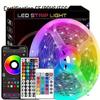Smart Bluetooth LED 5050RGB Self-Adhesive Light Strip with Remote Control for Colorful Atmosphere