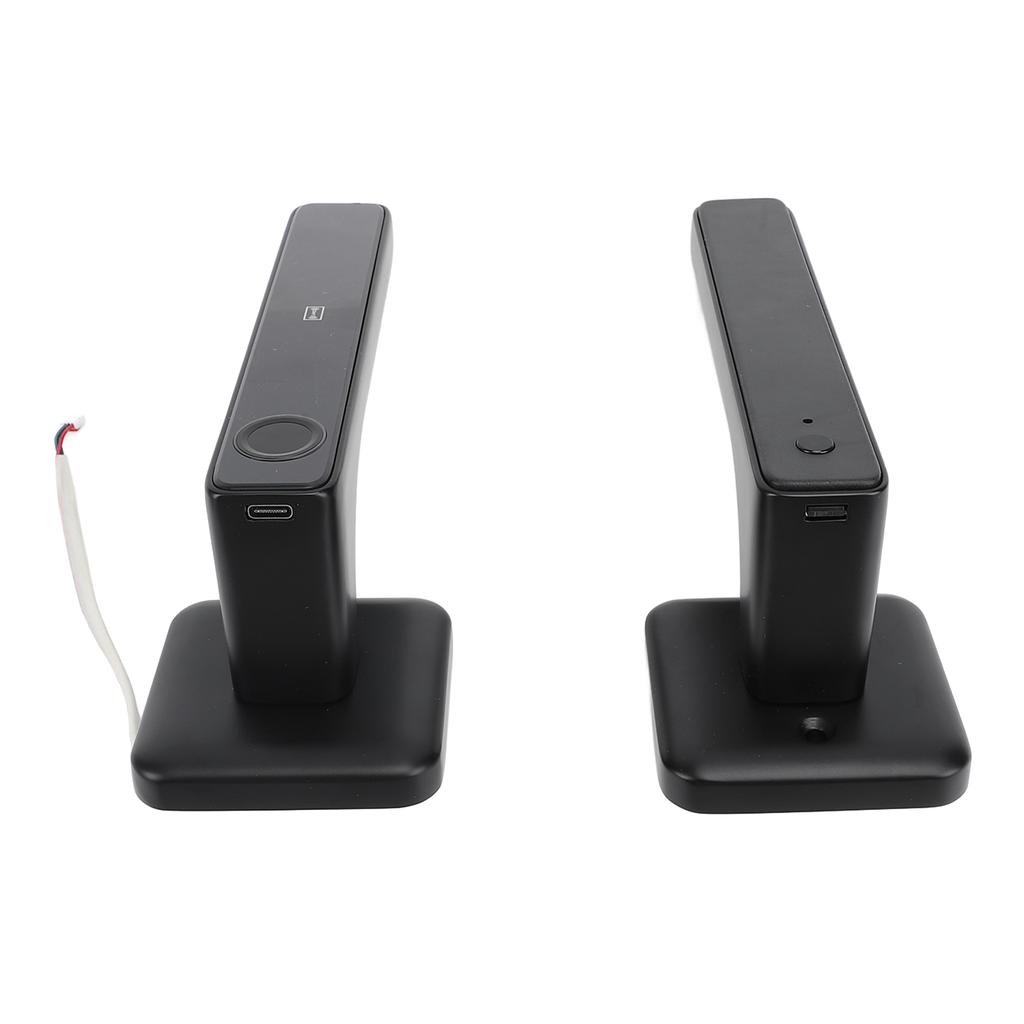 Fingerprint Door Smart Lock Passcode Keyless Door Entry Lock with Handle Keys IC Cards for Bedroom