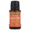 Pure Essential Oil, Vitalizing Orange Sweet, 0.51 Fl Oz (15 Ml)