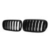 F15 F16 Pair Car Double Slats Front Kidney Racing Grille Replacement For BMW F15 F16 X5 X6 2014 2015 2016 2017 Racing Grills