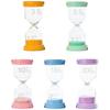 Happy Mono Hourglass 3 Minutes 5 Minutes 10 Minutes 15 Minutes 30 Minutes Children Education Study Educational Pastel Colors Gift Present Wedding