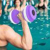 Aquatic Dumbbell Hand Bar Lightweight Resistance Men Women Pool Dumbbells Swim Barbell for