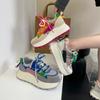 Fashion New Woman Sneakers Fashion Versatile Women's Tennis Shoes Breathable Mesh Sneakers Comfortable Platform Casual Sneakers