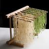 Collapsible Wooden Pasta Drying Rack 8 Arm Foldable Homemade Spaghetti Stand Quickly Set Up Dryer Noodle Hanger Kitchen Gadget