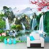 3d Waterfalls Wallpaper Nature Landscape Wall Mural Living Room Tv Sofa Study Classic Wall Papers Home Decor