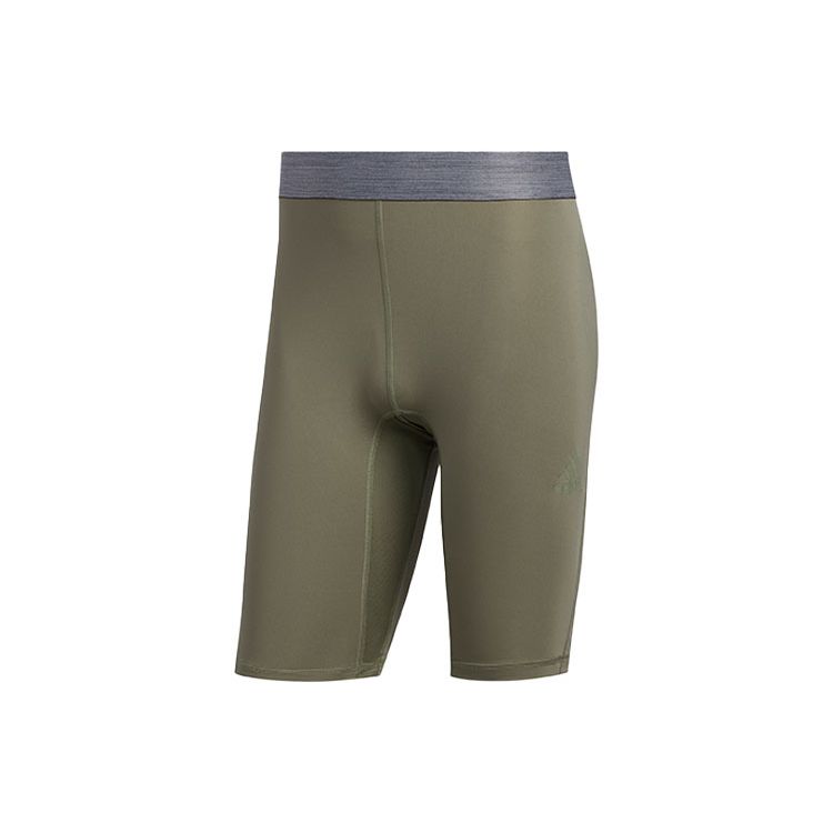 Adidas Alphaskin Sport Graphic Training Tights Men Bottoms Trace-Green FL1530