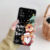 Snow Merry Christmas Clear Case For Samsung Galaxy A52 A12 A51 A32 A21s A71 A32 A22 50 A70 A31 A72 5G Phone Cover