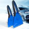 Car Ice Scraper Silicone Car Snow Shovel Soft Handle Ice Scraper Removal Winter Snow Cleaning Squeegee Tools Auto Accessories