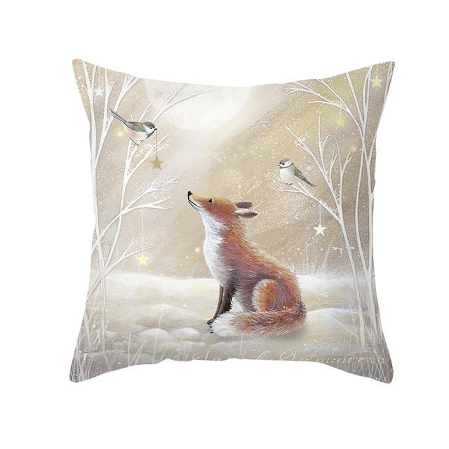 Christmas Ornament Navidad Noel Xmas Gifts Christmas Cushion Cover Merry Christmas Decorations for Home