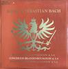 LP Record JOHANN SEBASTIAN BACH, BERLINER BAC - Brandenburg Concertos 4, 5, 6 BRL6 BASIC RECORD LI UK Classical Used