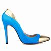 Women Pumps Stilettos Sexy 11cm Patent Leather Mix Color Pumps Pointed Toe Thin High Heels Spring Shallow Party Wedding Shoes
