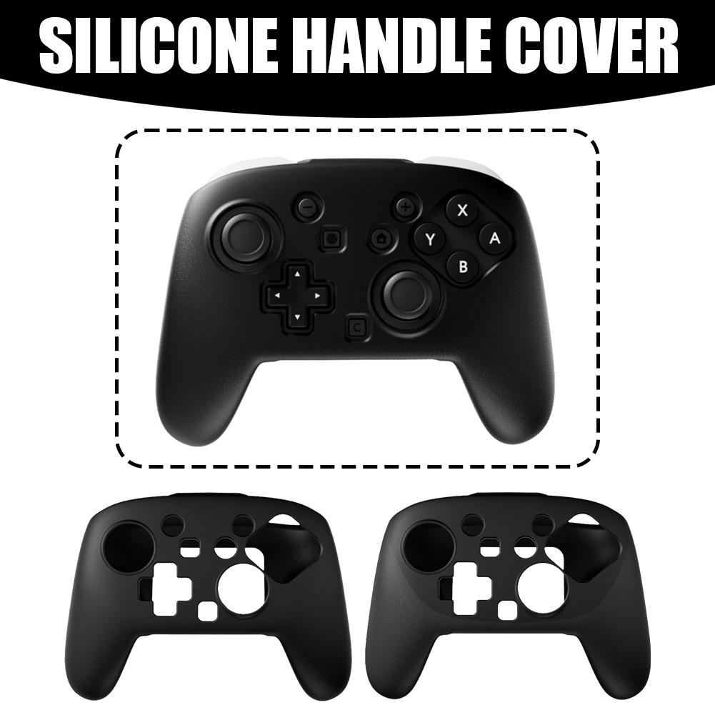 For Switch 2 Pro Soft Silicone Protective Case Controller Gamepad Grips Pro Joystick 2 Cover Ac K6I2