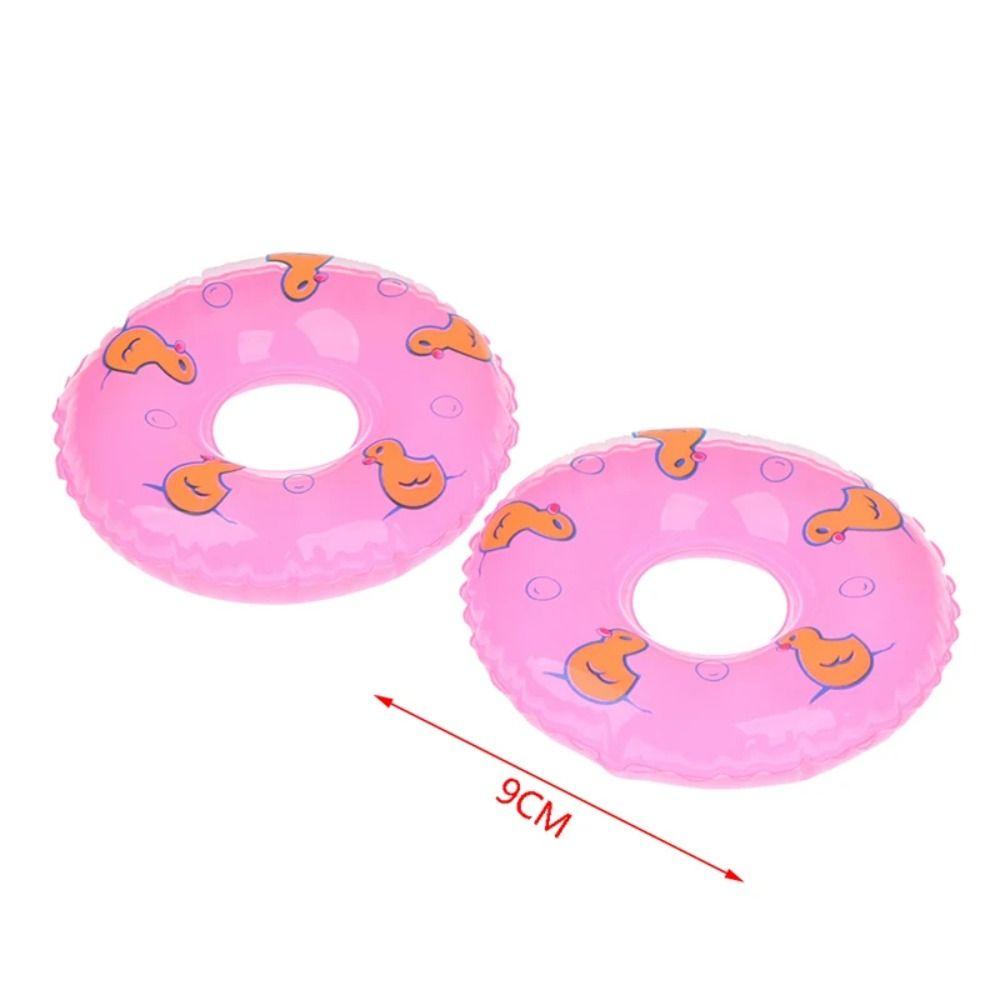 Dolls Accessories Dollhouse Miniature Swimming Ring  Dollhouse Accessories