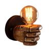 Wall Light Decoration Holder Novelty Fist Shape Wall Lamp Holder Wall Art Decoration for Bar