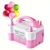 1pc - Electric Balloon Pump, Balloon Blowing Machine, Inflation Pump, Double Hole Automatic Inflation Machine, Balloon Filling