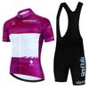 Summer Tour De Italy Team Sports Set Sportswear Jersey Men's Cycling Blouse Mtb Outfit 2023 Uniform Bib Shorts Clothing