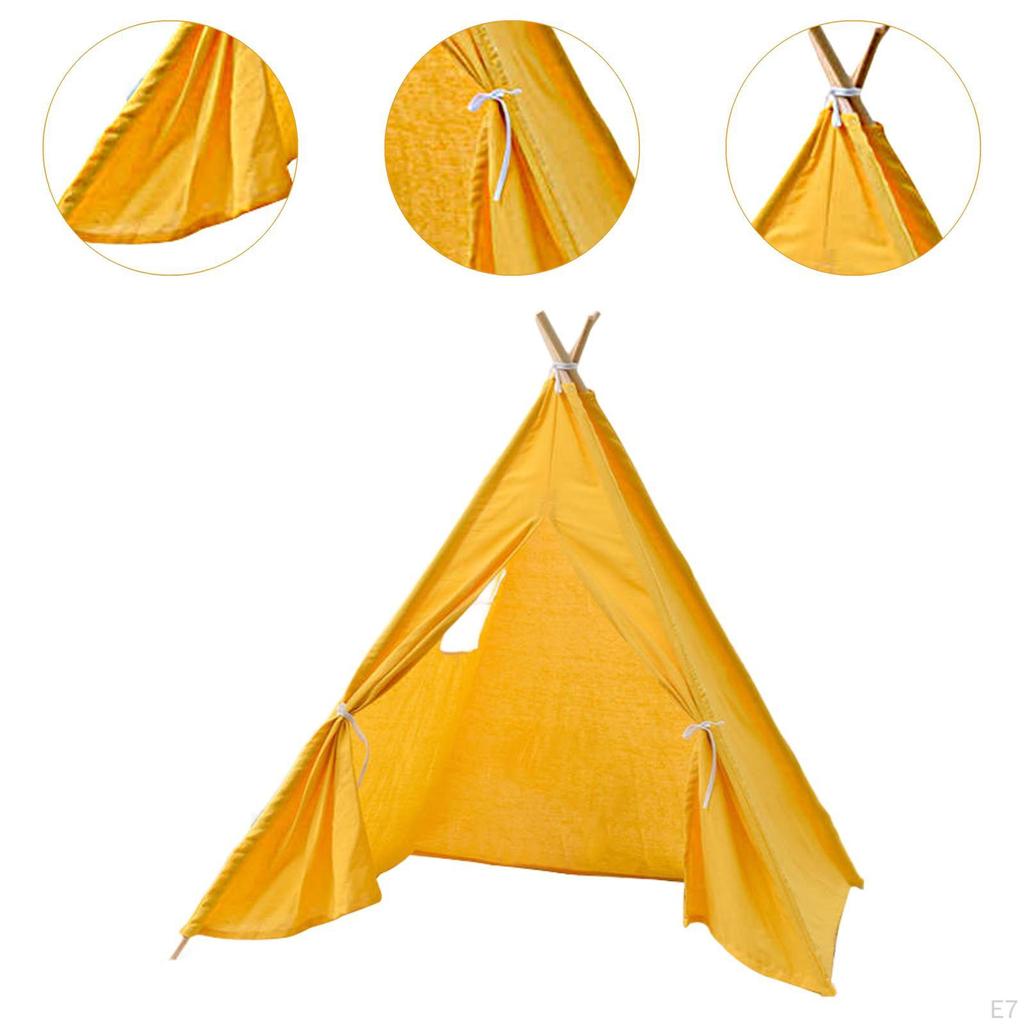 Kids Teepee Indian Toys House Playhouse for Parties Playgrounds Backyard