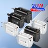 20W USB Fast Charger PD Type C Quick Charge Phone Charger EU/US Plug Adapter For iPhone Xiaomi Samsung USB C Wall Charger