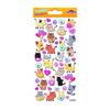 Reusable Stickers - 3D Relief - Cute Kittens - Glitter