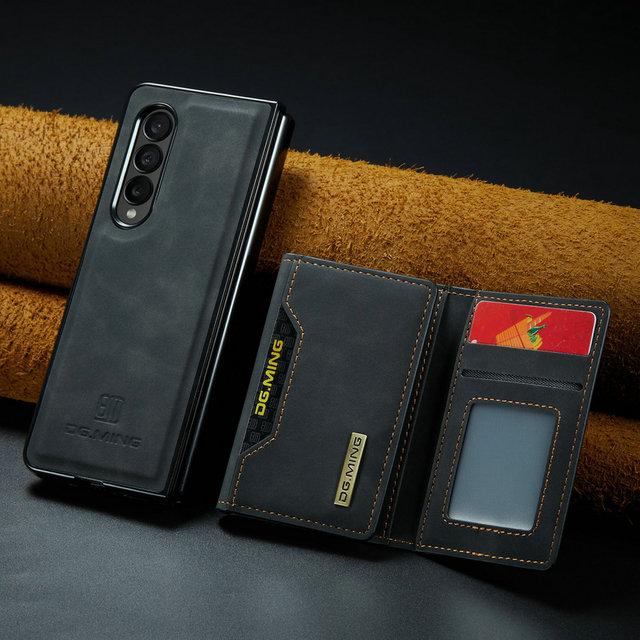 Anti -Drop Business Leather Phone Funda Case For Samsung Galaxy Z Fold 4 5g Fold4 Fold3 Fold 3 S23 S22 Ultra S20 Plus S21 Fe