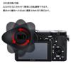 JJC Eye Cup Sony Eye Cup Compatible with Sony A6400 A6600 A6500 Camera 360 Degree Rotation Viewfinder Protection Comfortable Lightweight Made of