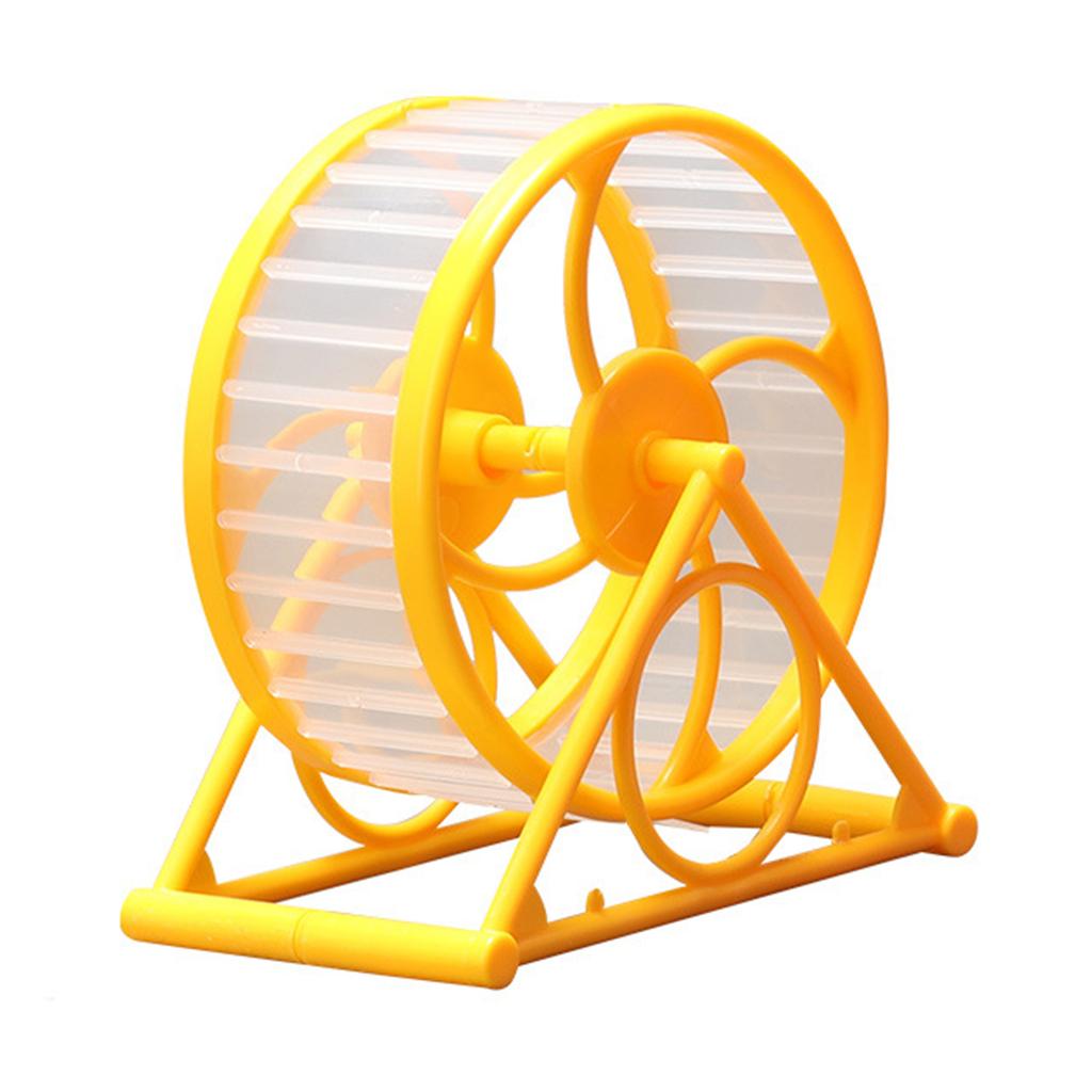 Small Bird Hamster Running Wheel with Stand Household Running Jogging Toy Playing Wheel Household Running Jogging Toy