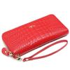 KANGAROO KINGDOM Fashion Women Wallet Genuine Leather Long Zipper Clutch Purse Card Holder Phone Wallet Brand