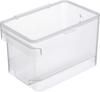 Yamazaki Rice Container, Airtight, Under-Sink Rice Container, 5kg Capacity, Plate, Measuring Cup Included, Clear, 3379